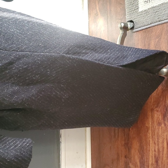 Vtg Florenzi women's long maxi pea wool coat size Xl - Picture 6 of 15